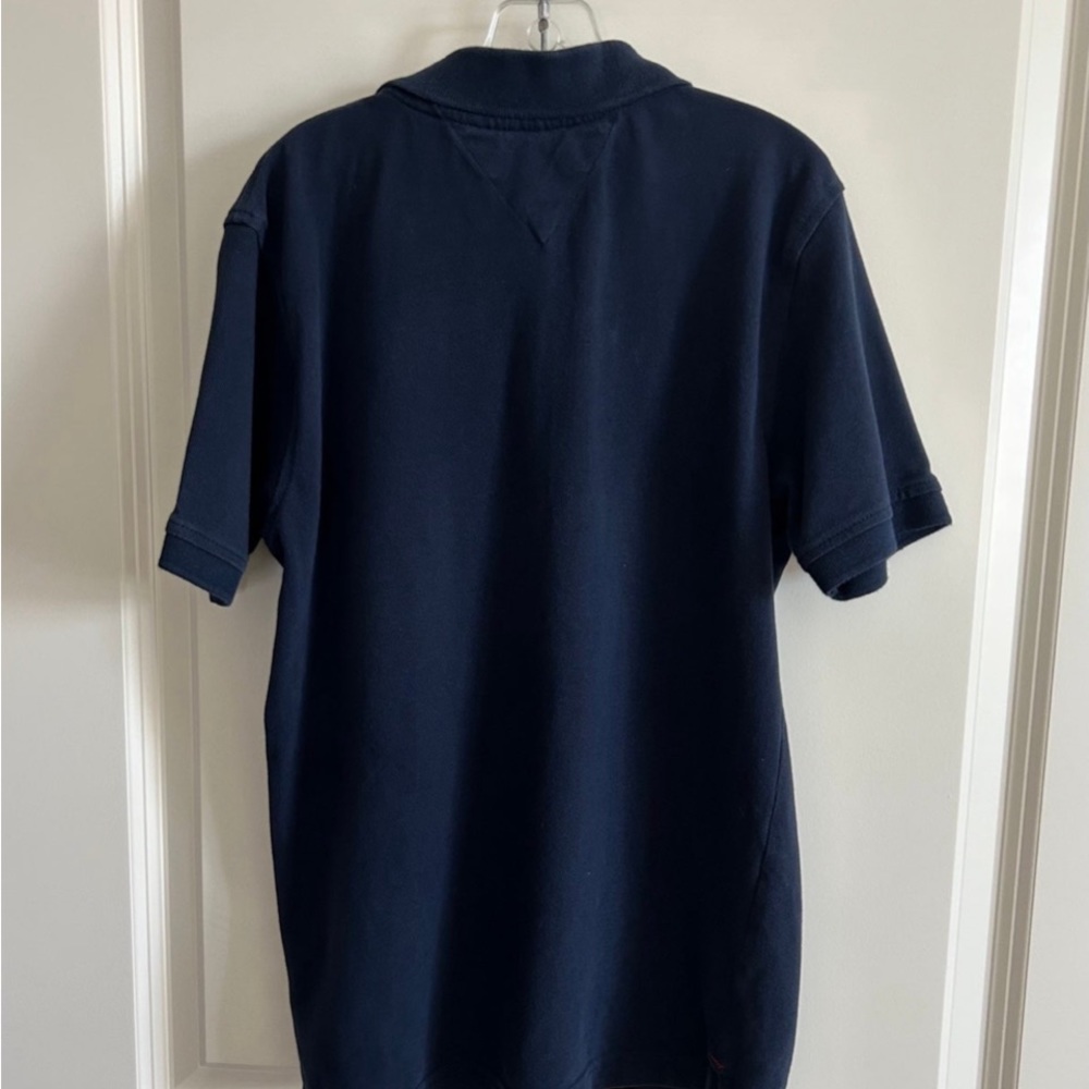 Tommy Hilfiger Boys Navy Blue Polo Short Sleeve Shirt Size‎ M 12-14 - Picture 8 of 8